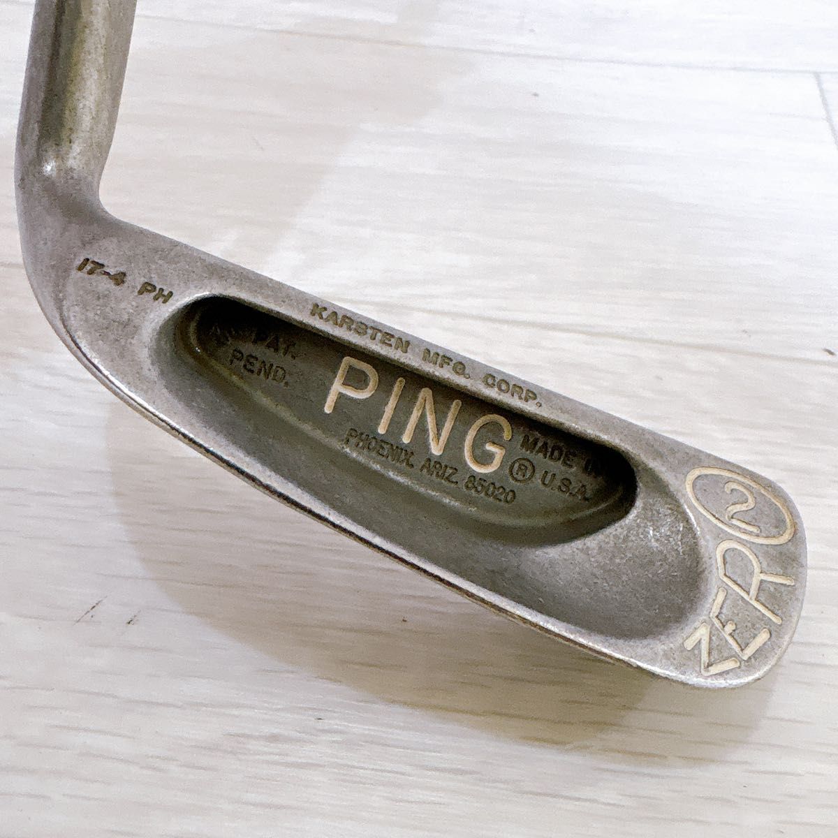 希少 PING ZERO2 L字 パター ピン ゼロ2 ヴィンテージ オールド 純正スチール