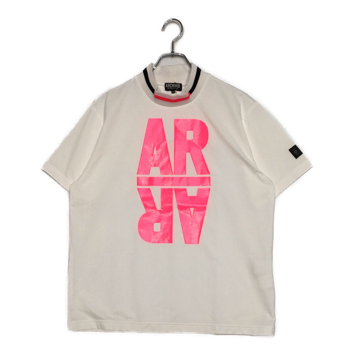 中古 メンズ アルチビオ archivio 半袖シャツ 46(M) 白 ホワイト
