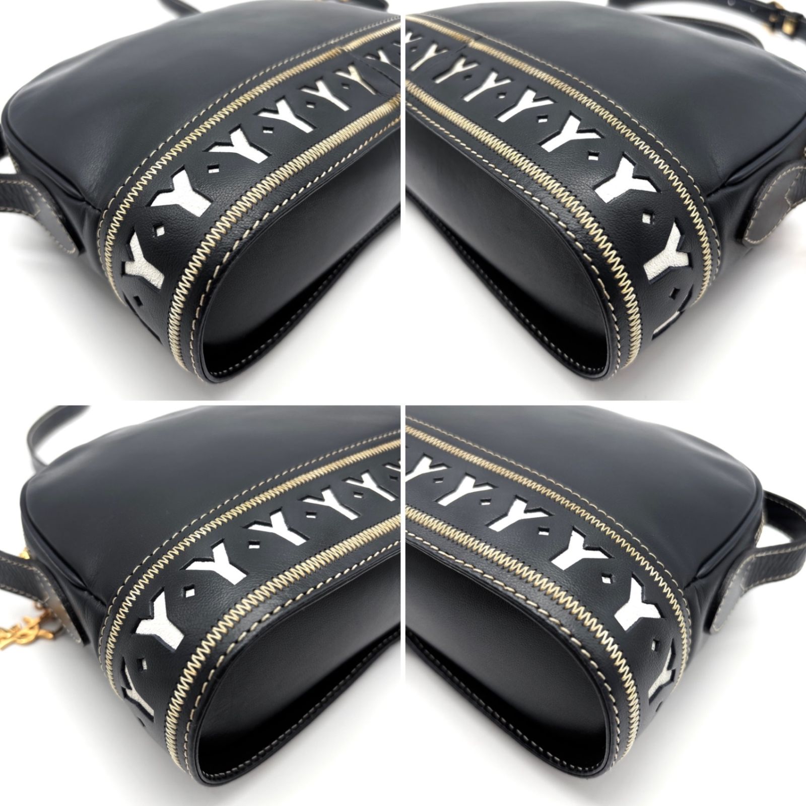 希少 オールド YVES SAINT LAURENT ショルダーバッグ YSL 【公式通販】