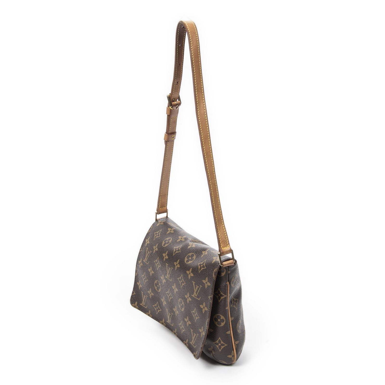 中古] LOUIS VUITTON ルイヴィトンミュゼット タンゴ茶色モノグラム