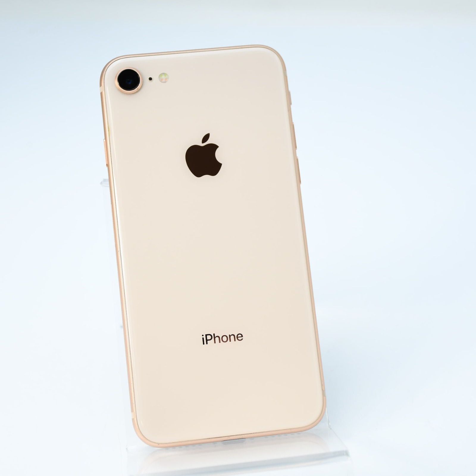 iPhone8本体 ゴールド 画面ひびあり iPhone8画面割れ】歩道橋から落としてしまった…スマートクリアラソラ