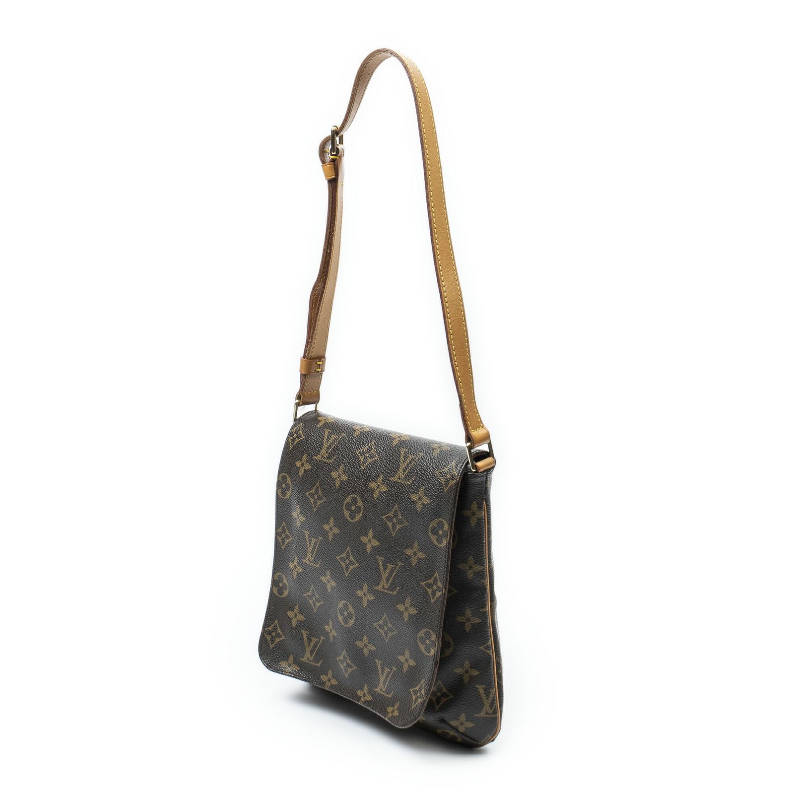 中古] LOUIS VUITTON ルイヴィトンミュゼットサルサ茶色モノグラム