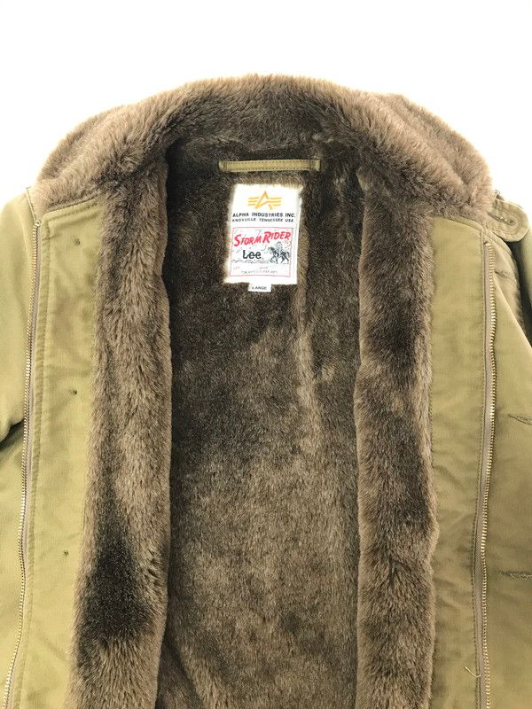 中古品】 ALPHA INDUSTRIES アルファ × LEE リー STORM RIDER N-1 DECK