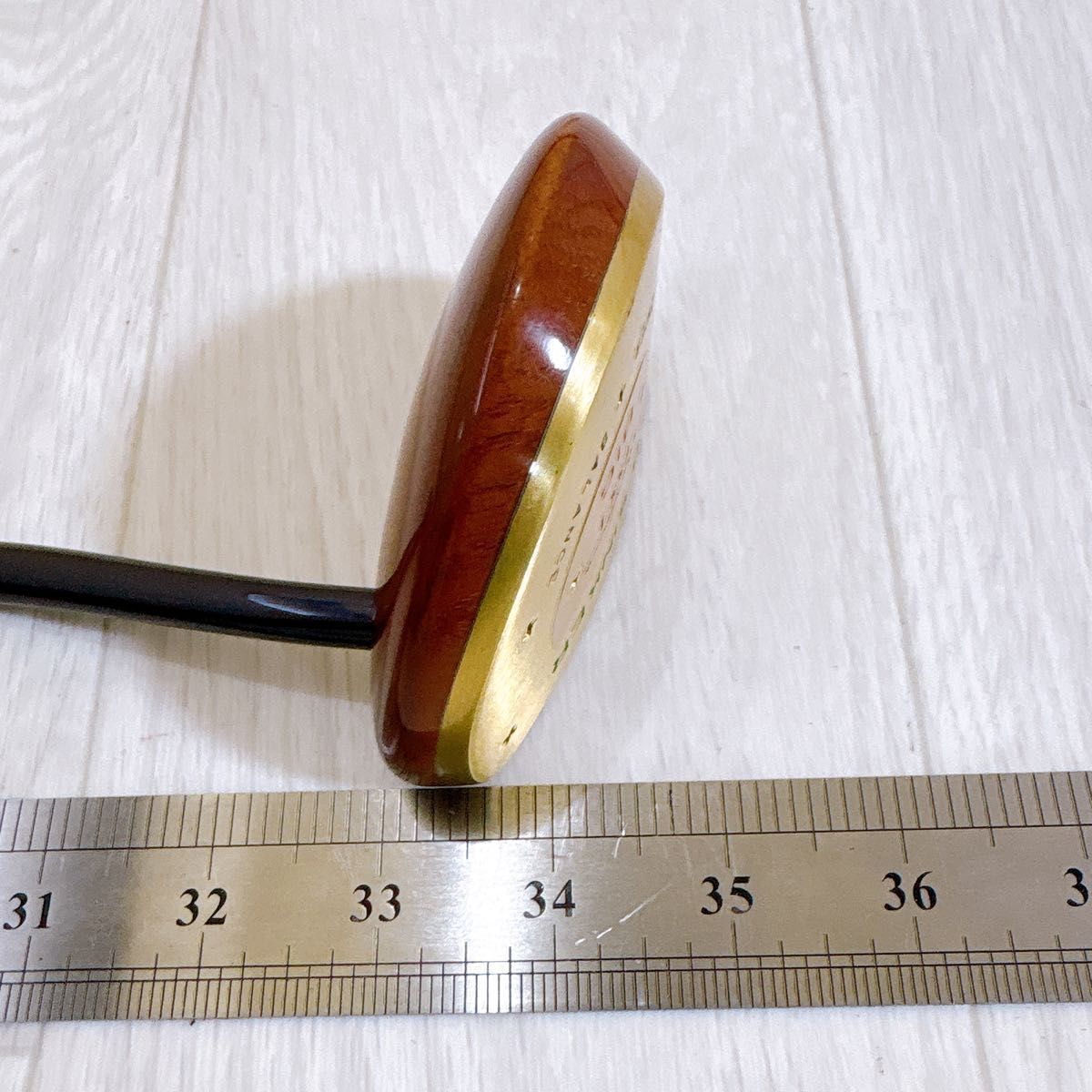 美品 HONMA LB-SINKER BIG FSS-1 ホンマ 木製パター パーシモン 美品 HONMA LB-SINKER BIG FSS-1 ホンマ 木製パター パーシモン