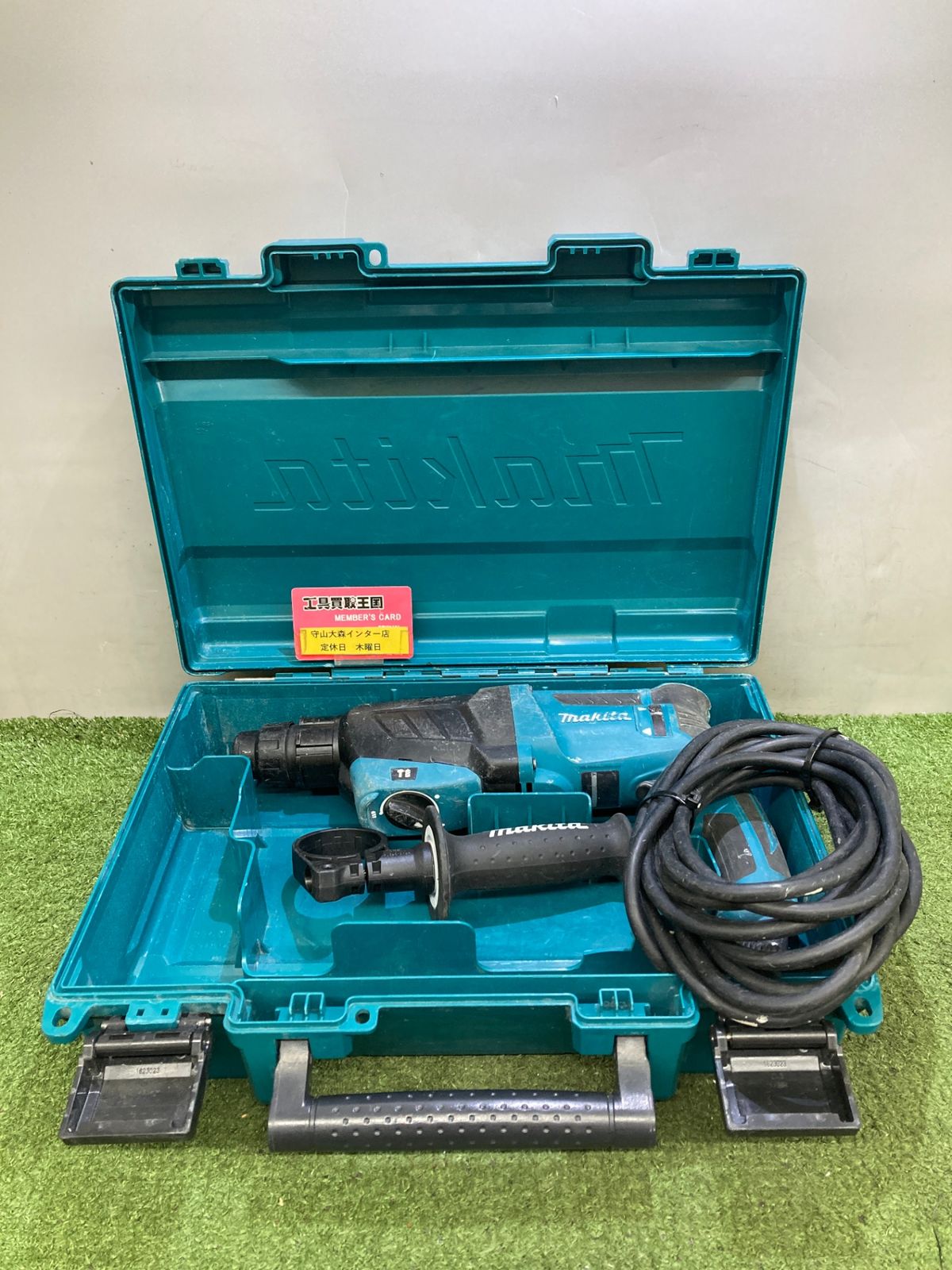 【中古品】【0921】★makita(マキタ) 26㎜ハンマドリル 100v HR2631F　ITB79AEGSLBW