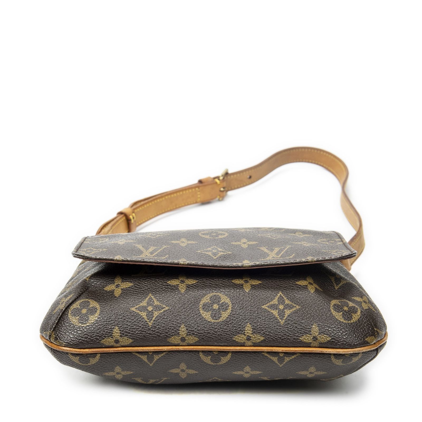 中古] LOUIS VUITTON ルイヴィトンミュゼットサルサ茶色モノグラム