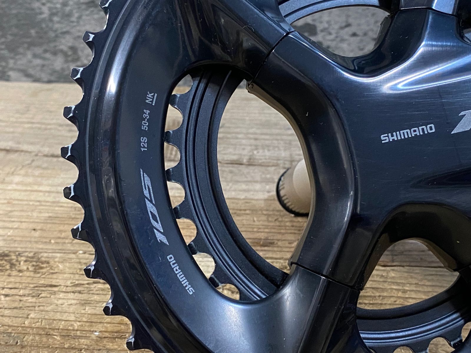 KC863 シマノ SHIMANO 105 FC-R7100 クランクセット 50/34T 165mm