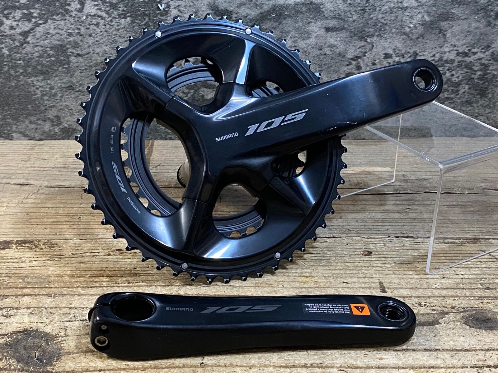 シマノ　クランクセット KC863 シマノ SHIMANO 105 FC-R7100 クランクセット 50/34T 165mm