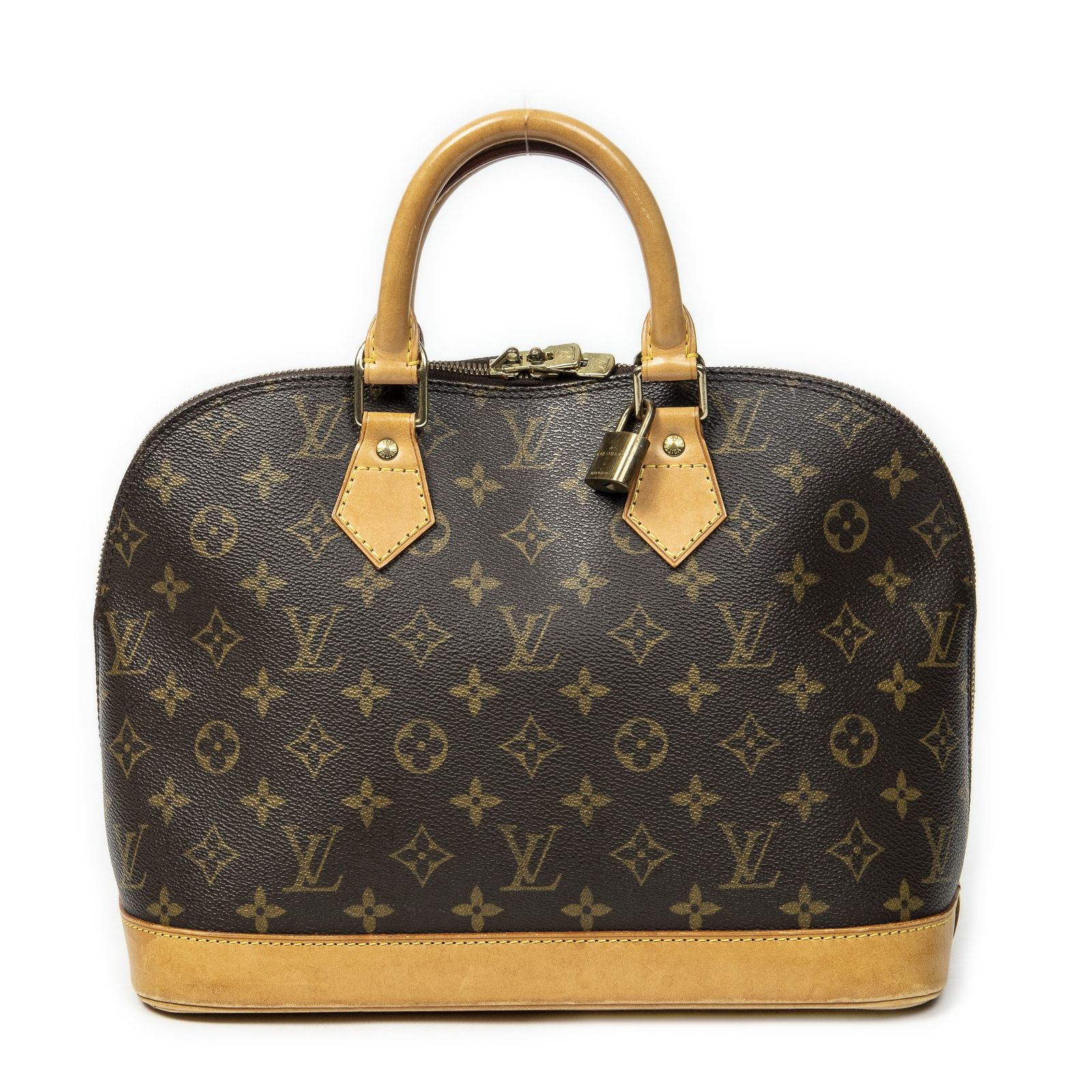 [中古] LOUIS VUITTON ルイヴィトンアルマ茶色モノグラムキャンバスAB