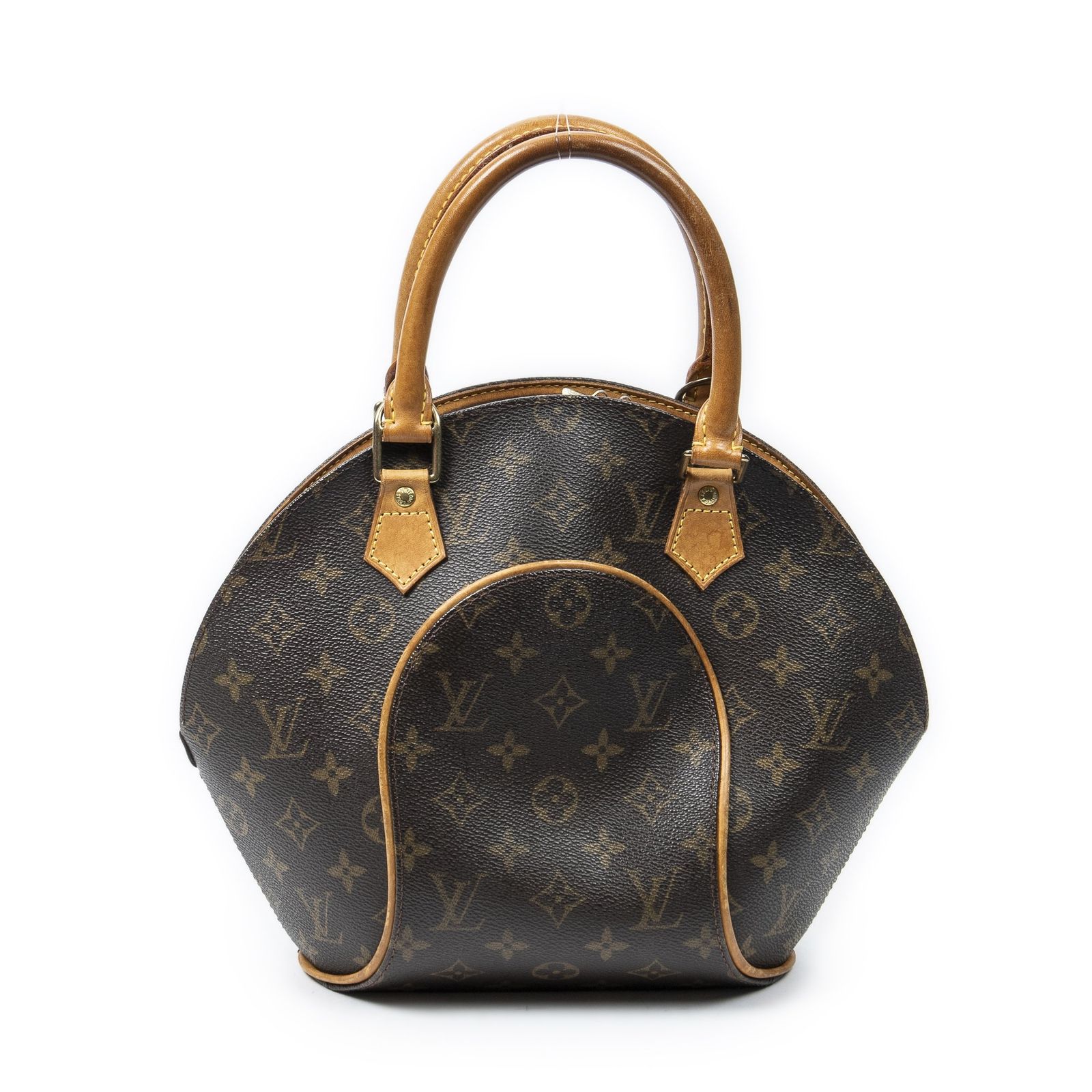 [中古] LOUIS VUITTON ルイヴィトンエリプス茶色モノグラムキャンバスAB