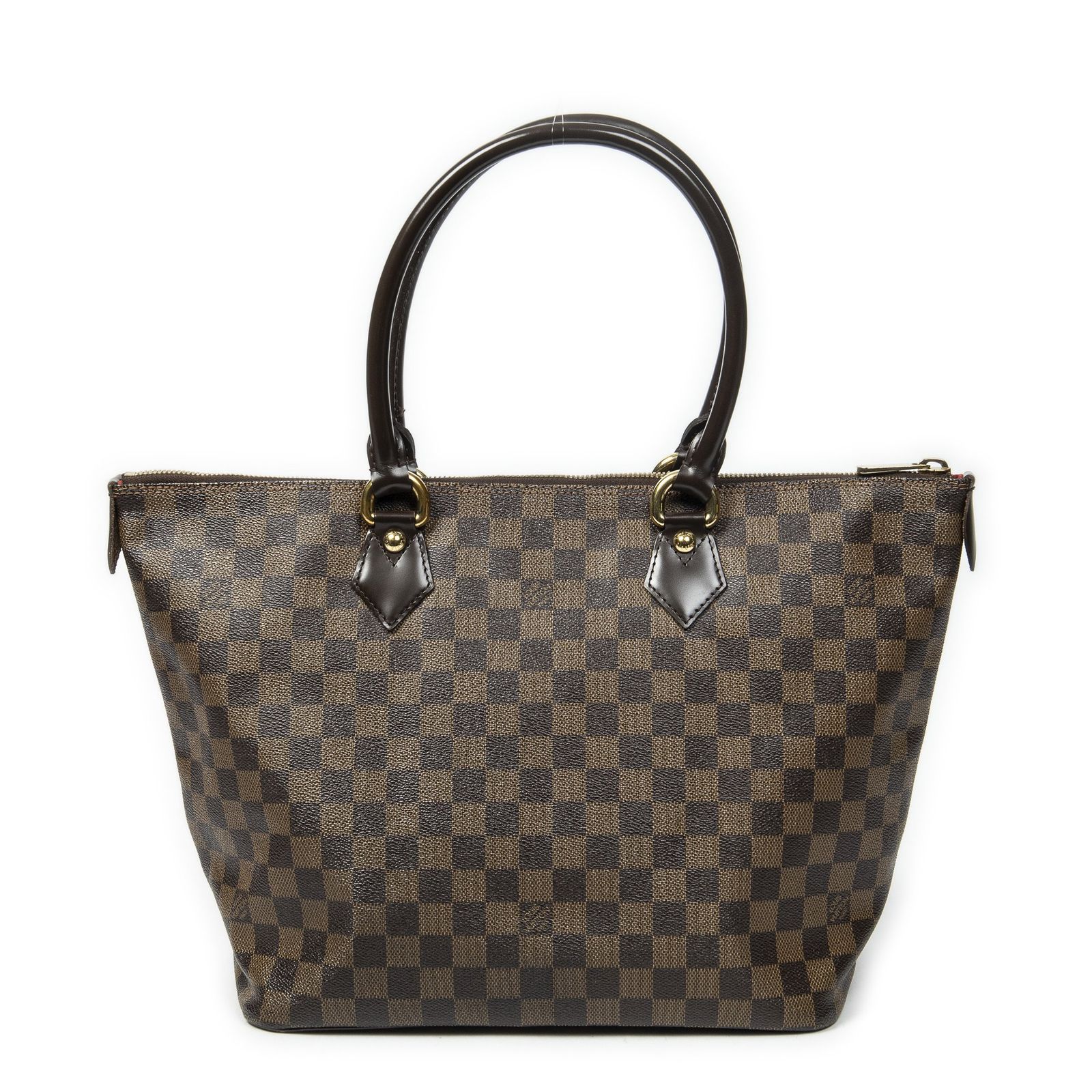 中古] LOUIS VUITTON ルイヴィトンサレヤ茶色ダミエ エベヌA - メルカリ
