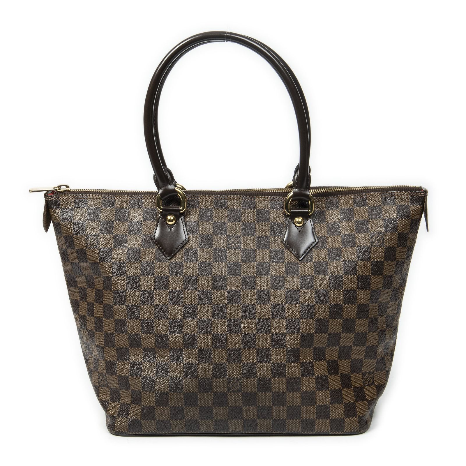 中古] LOUIS VUITTON ルイヴィトンサレヤ茶色ダミエ エベヌA - メルカリ