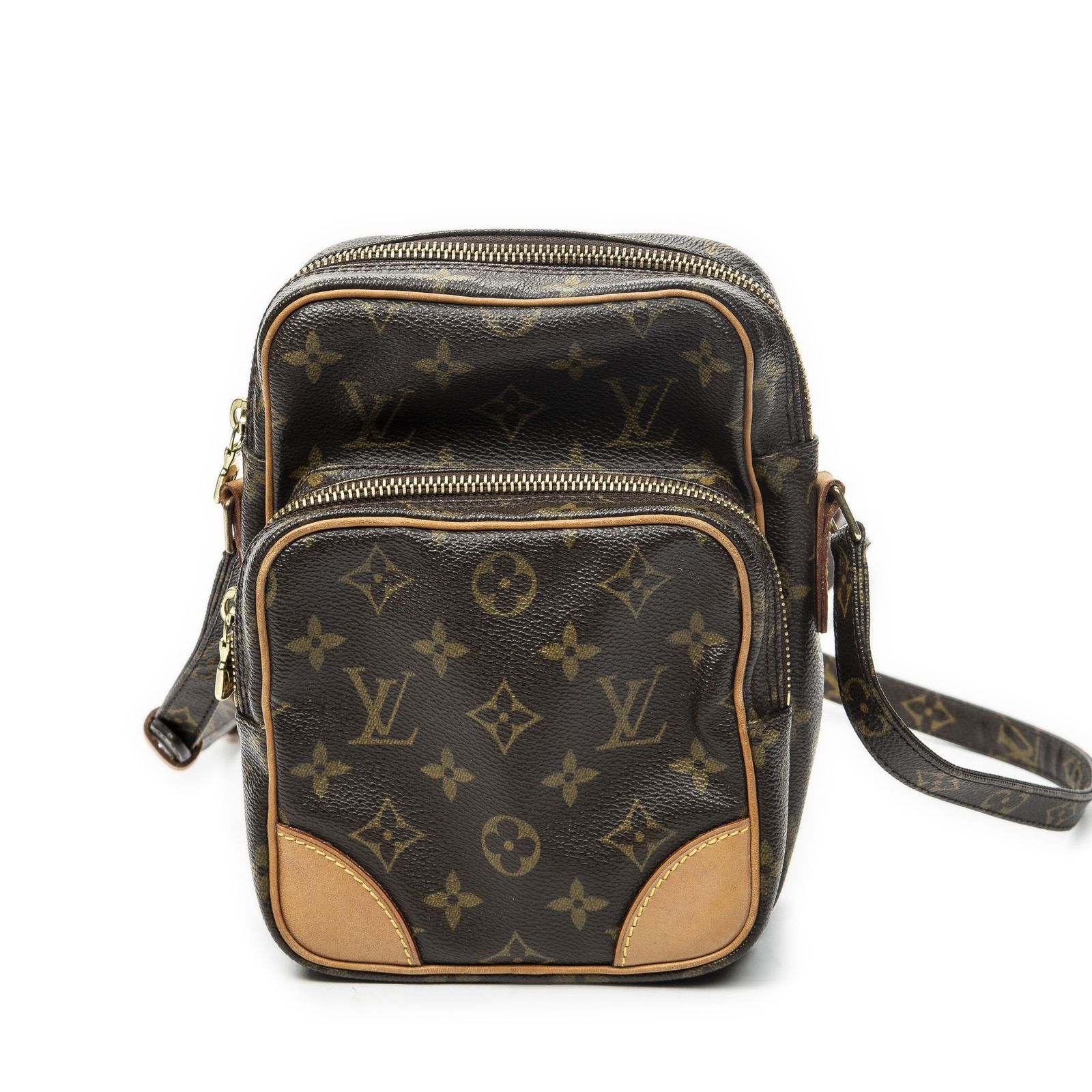 中古] LOUIS VUITTON ルイヴィトンアマゾン茶色モノグラムキャンバスA