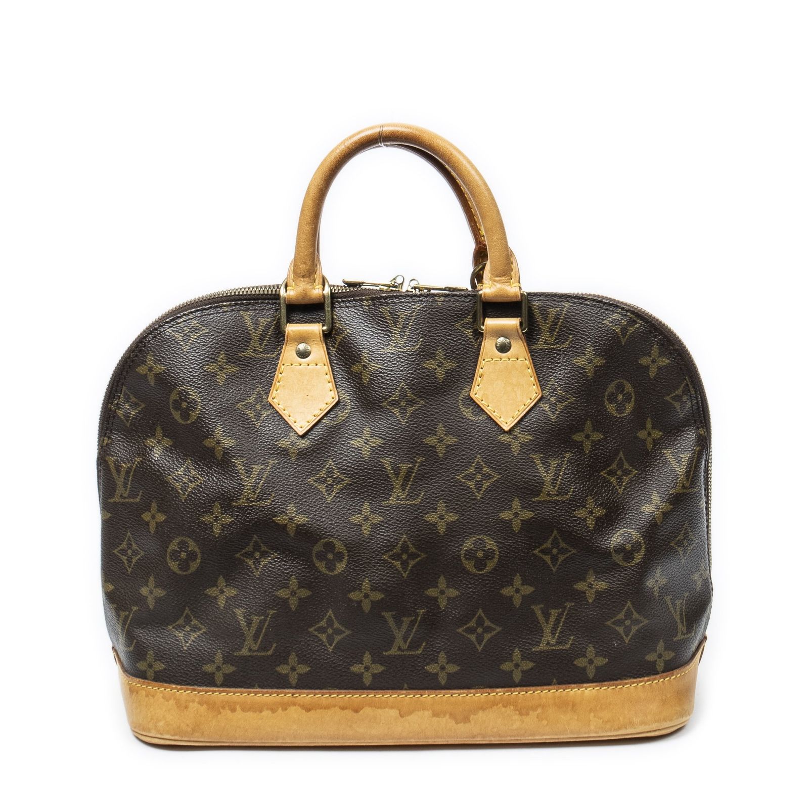 [中古] LOUIS VUITTON ルイヴィトンアルマ茶色モノグラムキャンバスAB