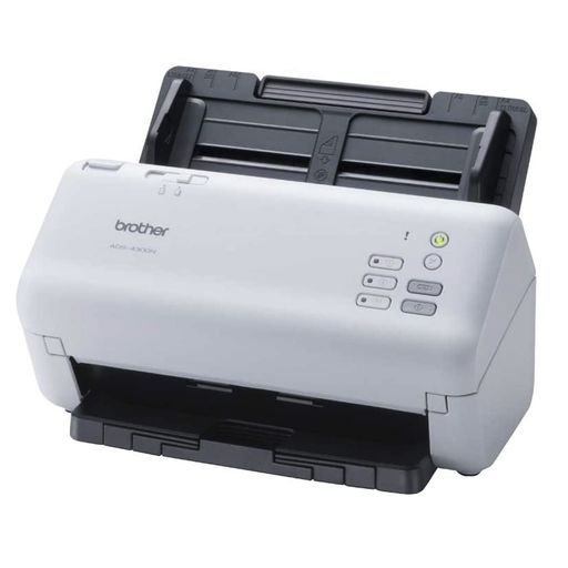 ブラザー工業ドキュメントスキャナーADS-4300N(有線LAN対応/40ppm/ADF80枚)
