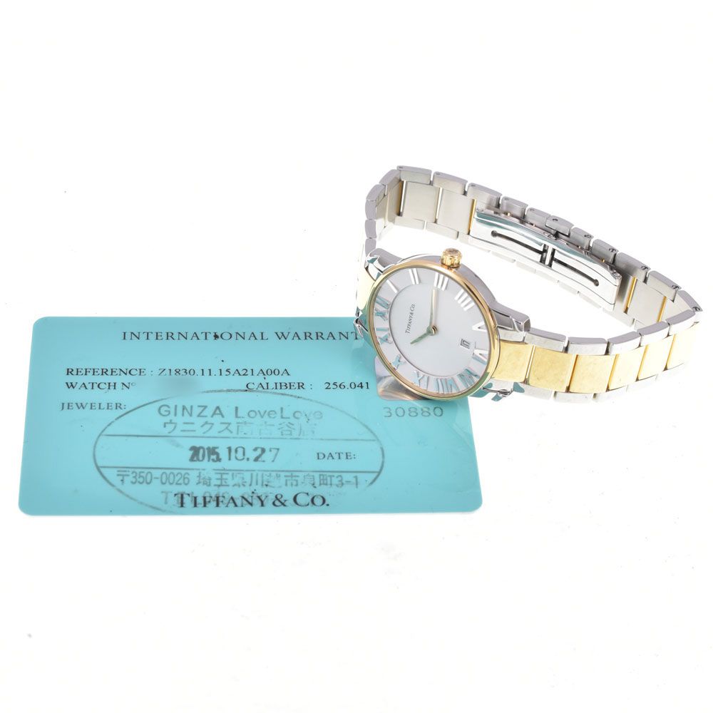 TIFFANY&Co. ティファニー アトラス ドーム 腕時計 レディース美品 