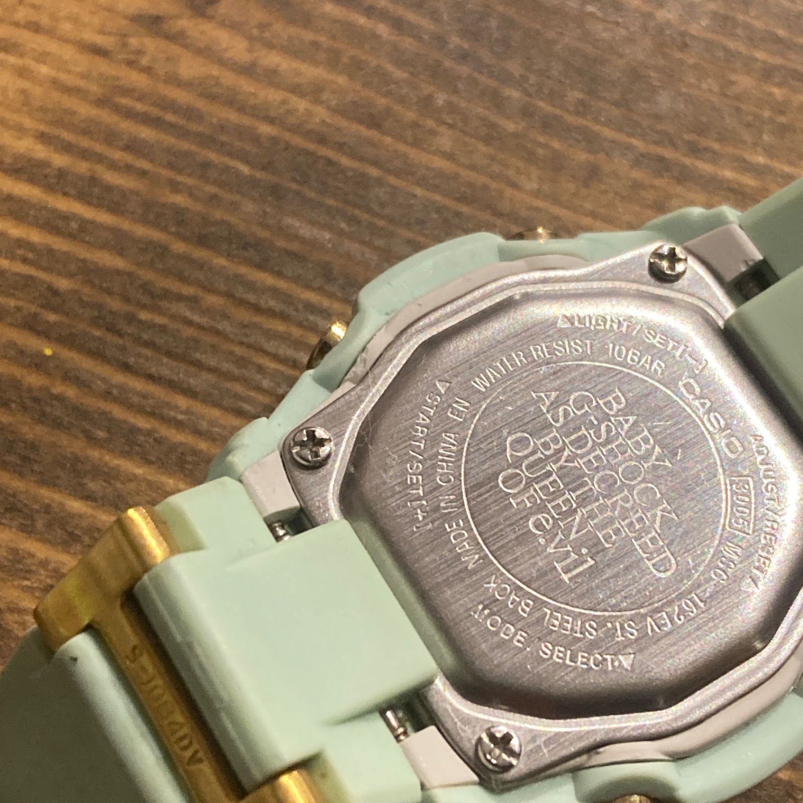 MP327) 訳あり Casio Baby-G G-ms MSG-162EV 電池交換済み 稼働品 中古 