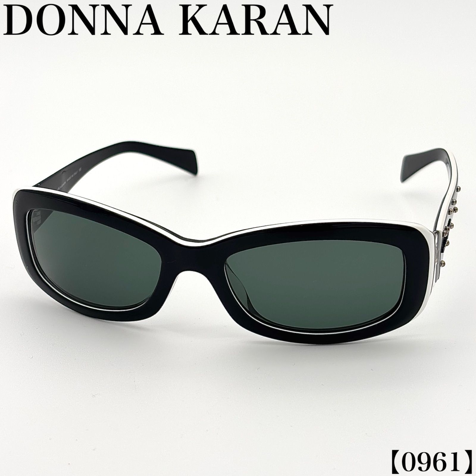 ダナキャラン DONNA KARAN アイウェア Eyewear サングラス Sunglasses メガネ eyeglasses レディース クリーニング済 Cleaned 00s y2k 黒 DK1016 3166/71 55□19　0961