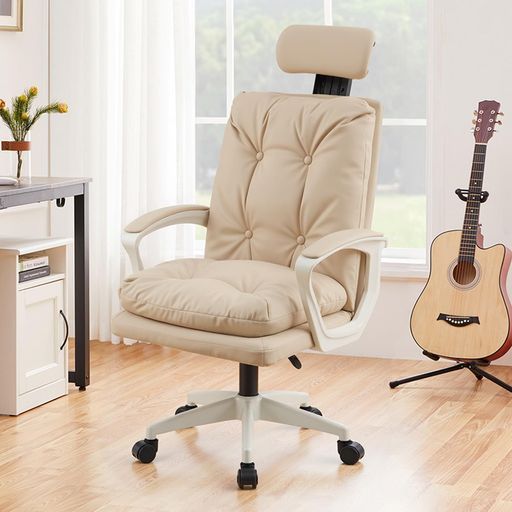 BURAYIENTAオフィスチェアデスクチェアchairパソコンチェア椅子おしゃれ疲れないワークチェア人間工学360度回転座面昇降キャスター付きテレワークホームオフィス勉強在宅勤務