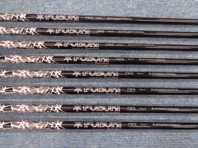 テーラーメイド M4 2018 FUBUKI TM6シャフト S 中古アイアンセット(5-9