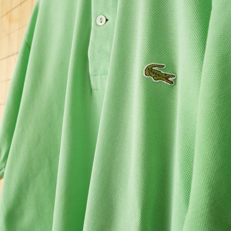 ブランド古着】LACOSTE グリーン フランス製 ポロシャツ ラコステ / PATRON GRAND フランス製 70s ラコステ トップス