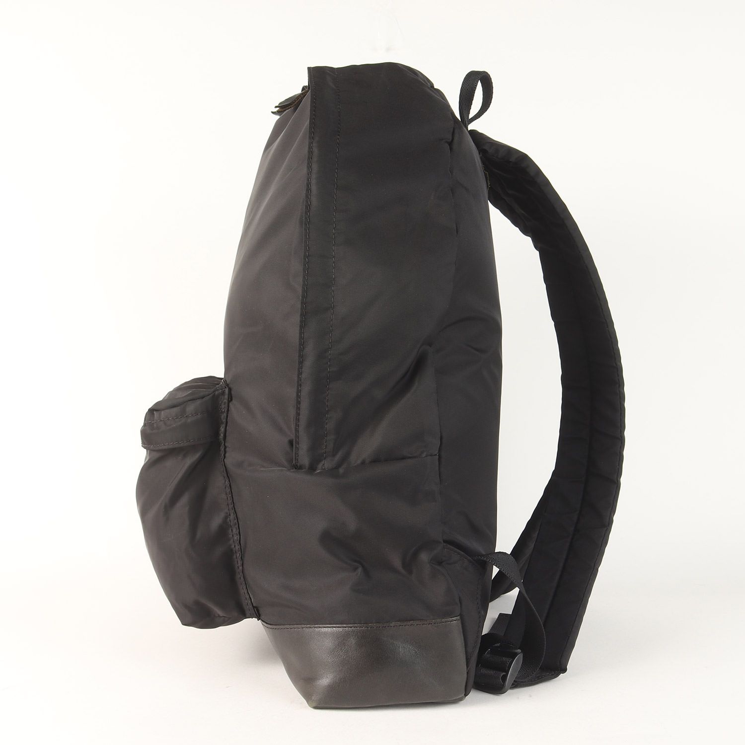 GARNI ガルニ ×NOMAD バッグ ブラック 黒 | レザー コンビ リモンタナイロン バックパック | ブランド カバン【メンズ】【中古】 GARNI ガルニ ×NOMAD バッグ ブラック 黒 | レザー コンビ リモンタ
