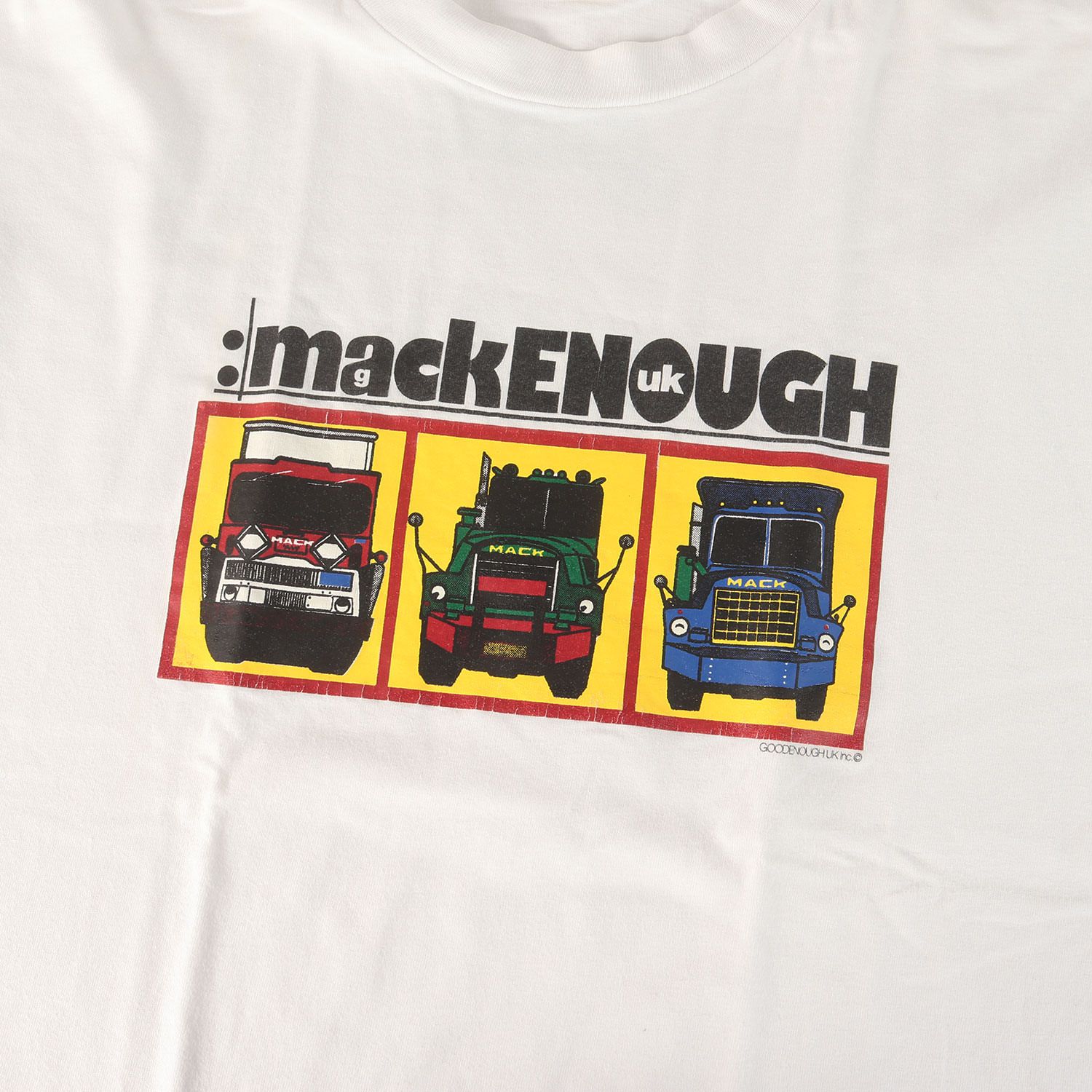 GOOD ENOUGH グッドイナフ Tシャツ ホワイト 白 サイズ:詳細参照(L位