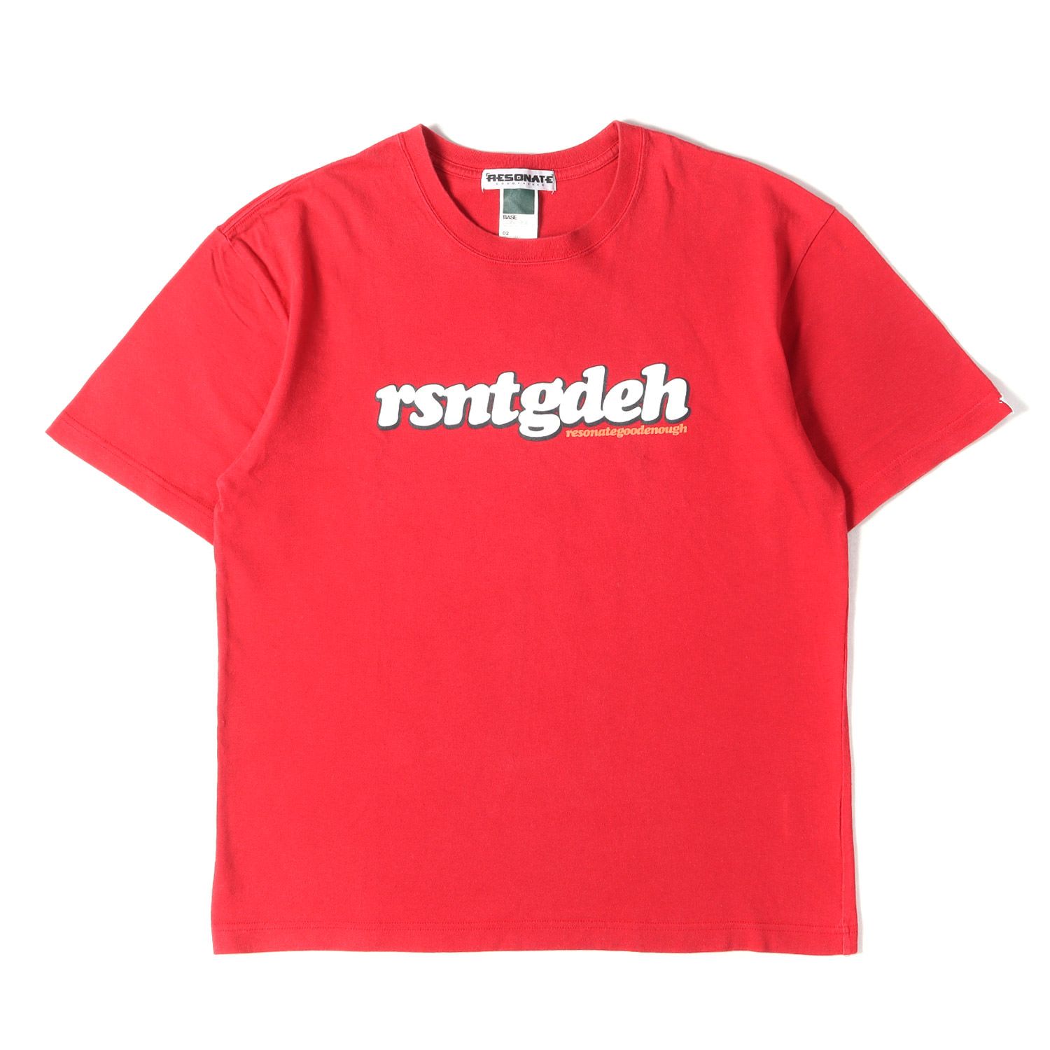 RESONATE GOODENOUGH リゾネイト グッドイナフ Tシャツ レッド サイズ 