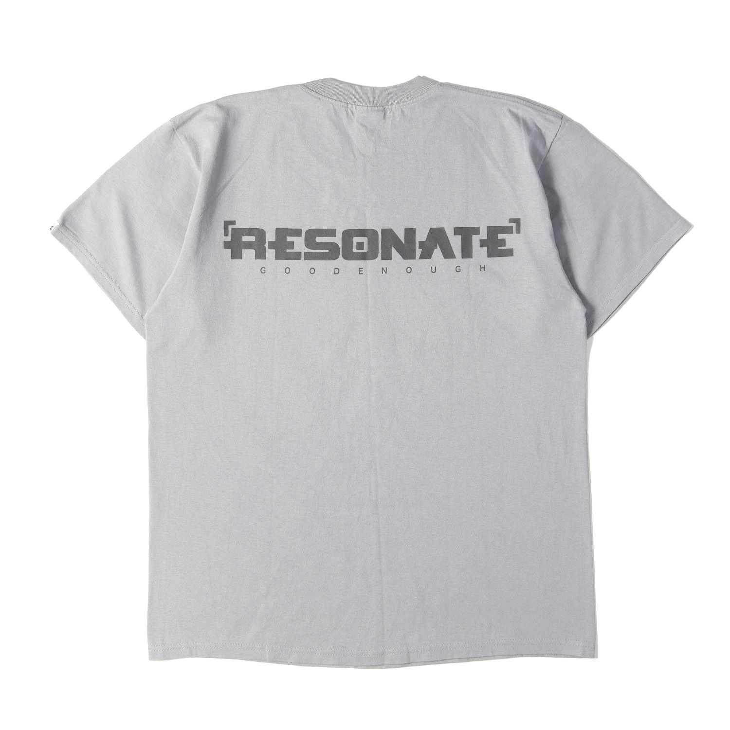 美品】RESONATE GOODENOUGH リゾネイト グッドイナフ Tシャツ グレー