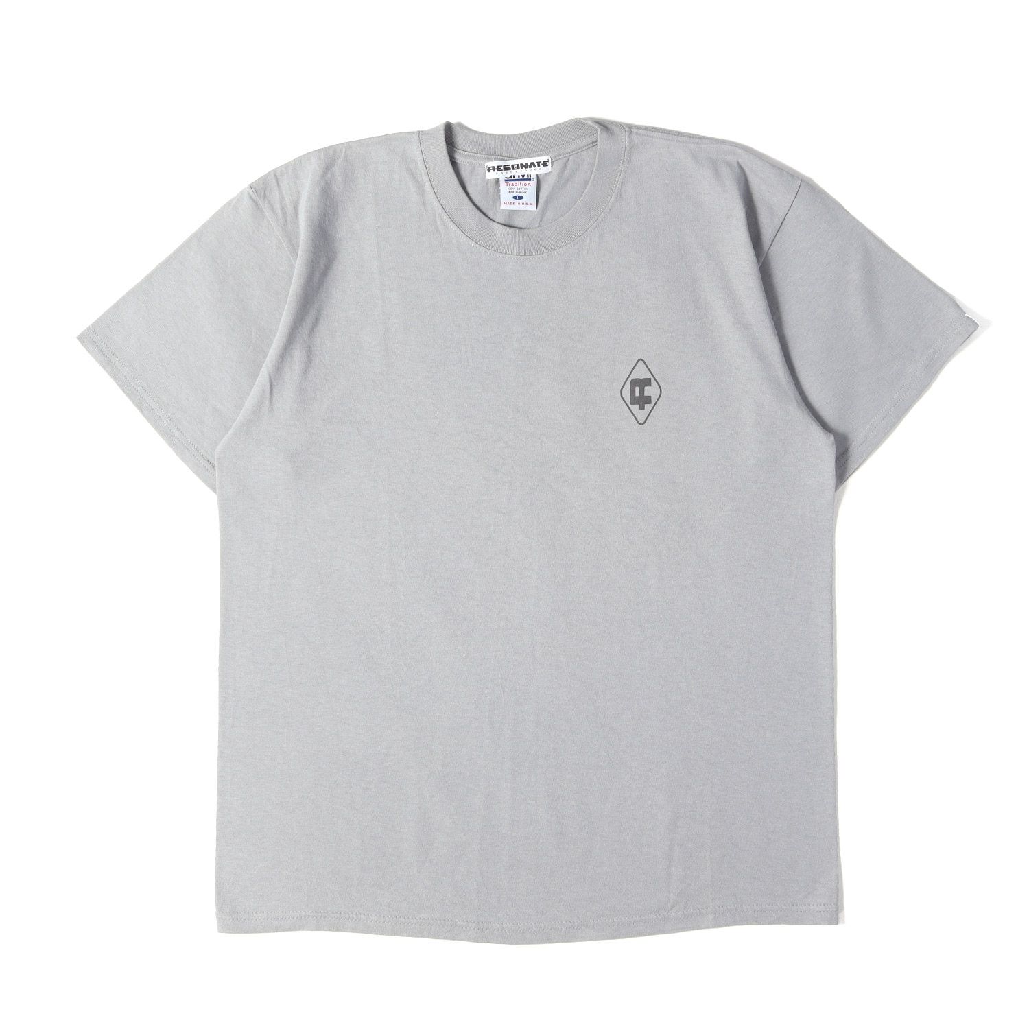 美品】RESONATE GOODENOUGH リゾネイト グッドイナフ Tシャツ グレー