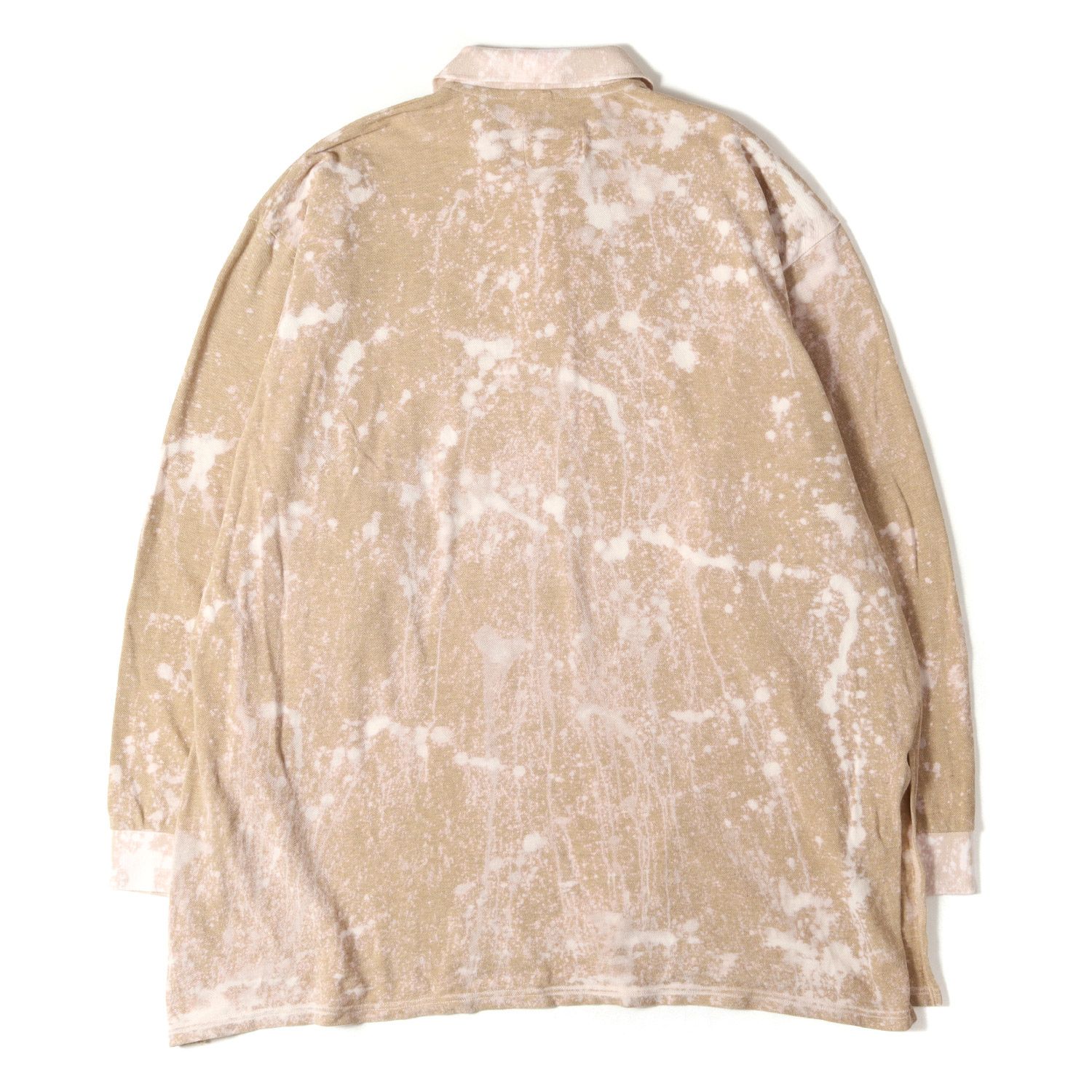 doublet ダブレット ポロシャツ ベージュ ピンク サイズ:ONE | 22SS 10 