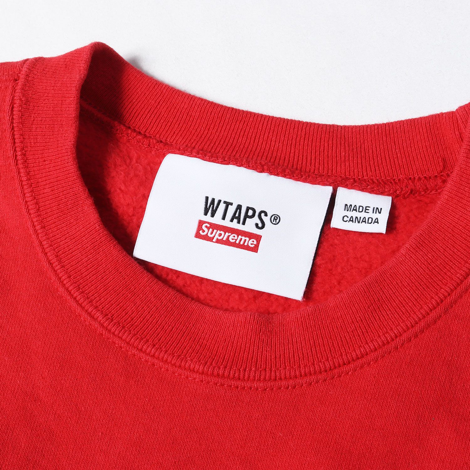 美品】Supreme シュプリーム スウェット レッド サイズ:S | 21AW WTAPS