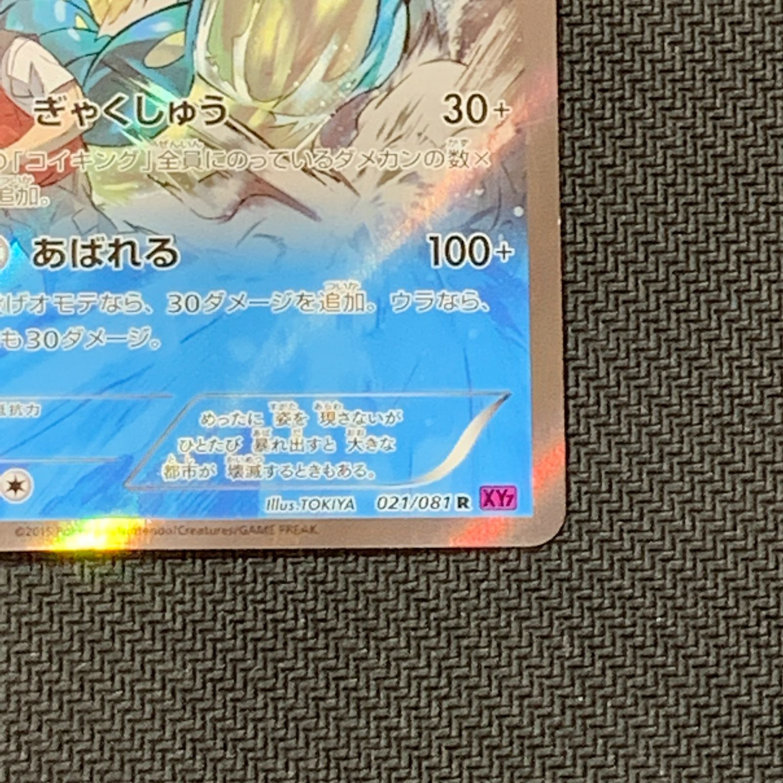 むつ56-0429④] ポケモンカード ギャラドス R XY7 バンデットリング