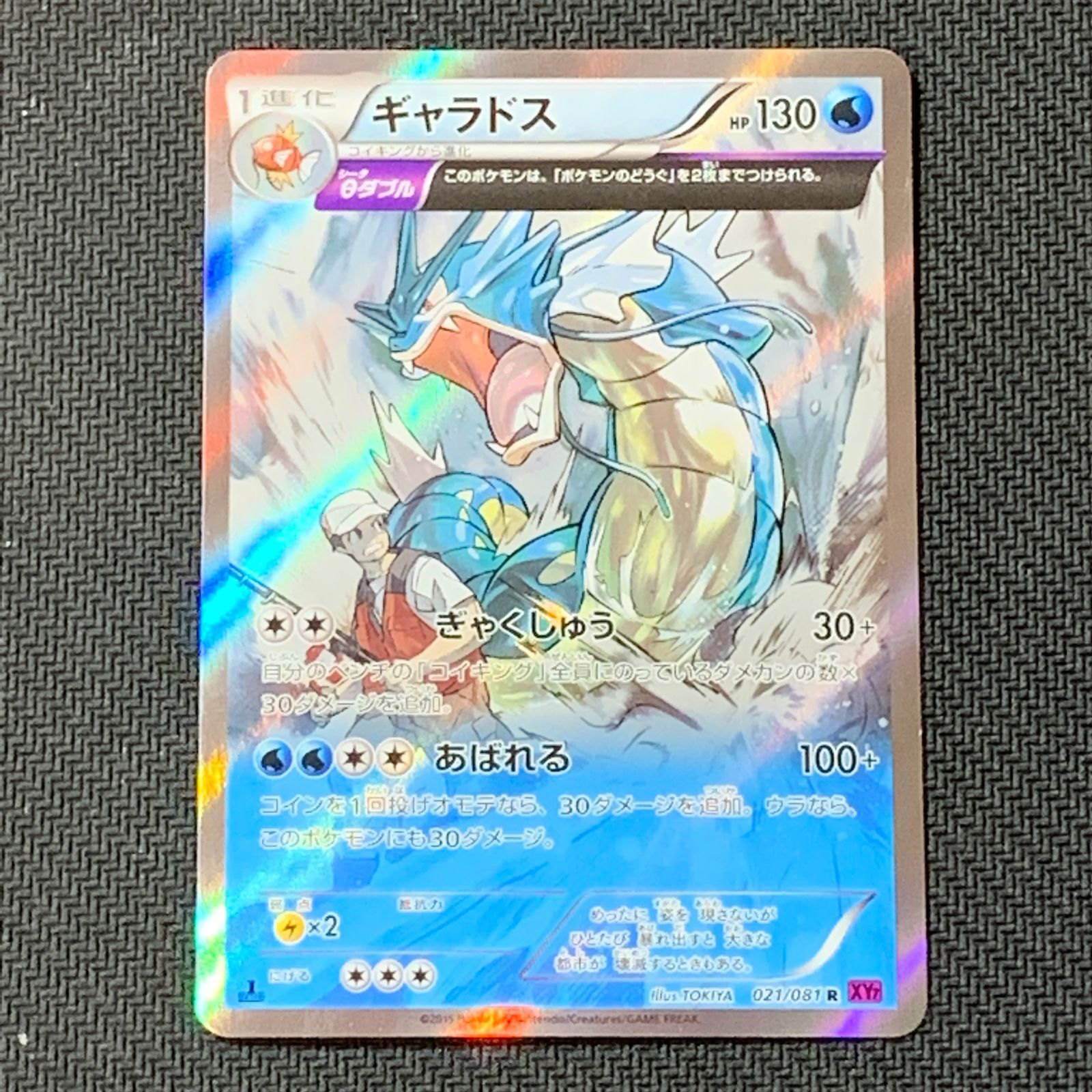 むつ56-0429④] ポケモンカード ギャラドス R XY7 バンデットリング