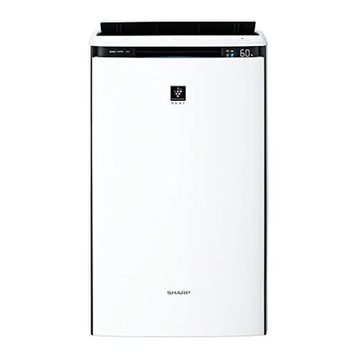 シャープ加湿空気清浄機KI-TX70-WプラズマクラスターNEXT(50000)浮遊・付着ウィルス花粉空気浄化大容量加湿750mL/h