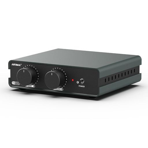 AIYIMAT3PROMM/MCRIAAフォノプリアンプターンテーブル/レコードプレーヤー/家庭用HiFiオーディオ/ステレオアンプ/スピーカー用、プロフェッショナルフォノグラフプリアンプ39dBゲイン&ボリュー…