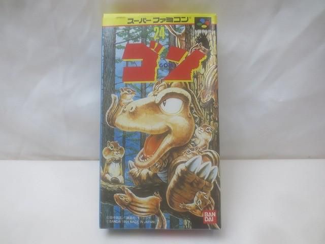 ゲーム スーパーファミコン ソフト ゴン 箱 説明書付き 中古品 - メルカリ