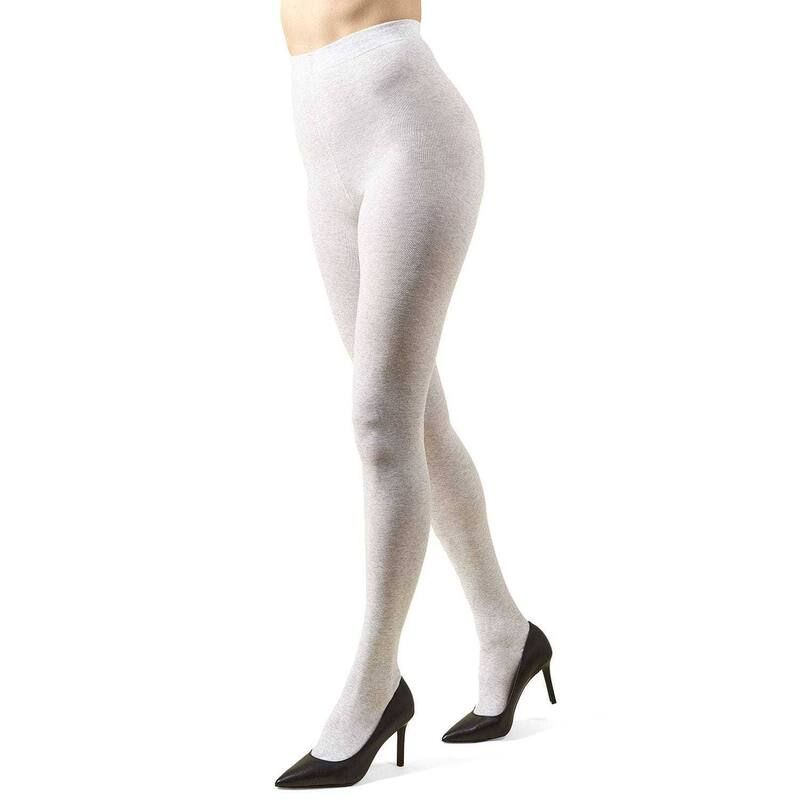 メモイ レディース アンダーウェア 靴下 セーター ニット MeMoi Queen Sizextra Wide Flat Knit Sweater Tights Navy ネイビー