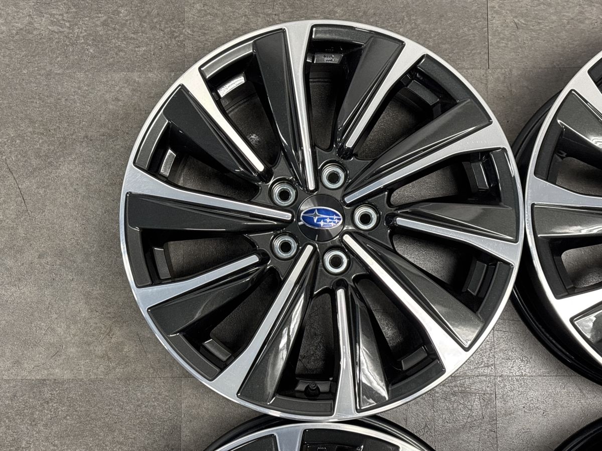新車外し品】スバル VN レヴォーグ STI スポーツ 純正 18in 7.5J +55