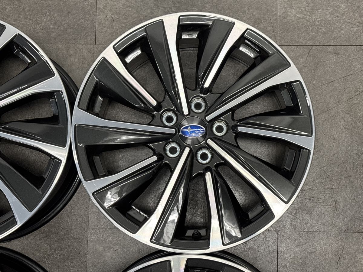 新車外し品】スバル VN レヴォーグ STI スポーツ 純正 18in 7.5J +55