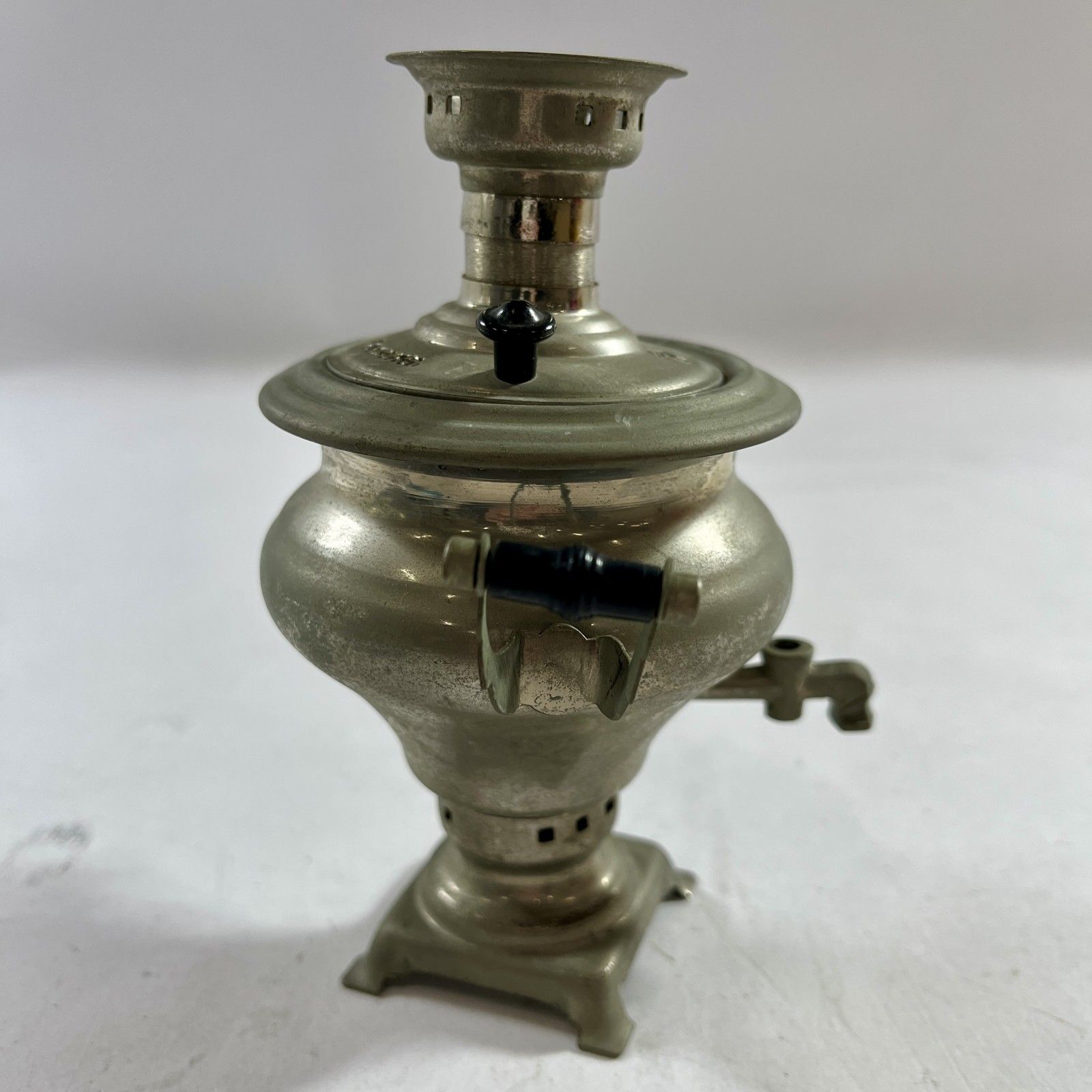 美品 アンティーク 旧ソ連製 サモワール ステンレス USSR 電気