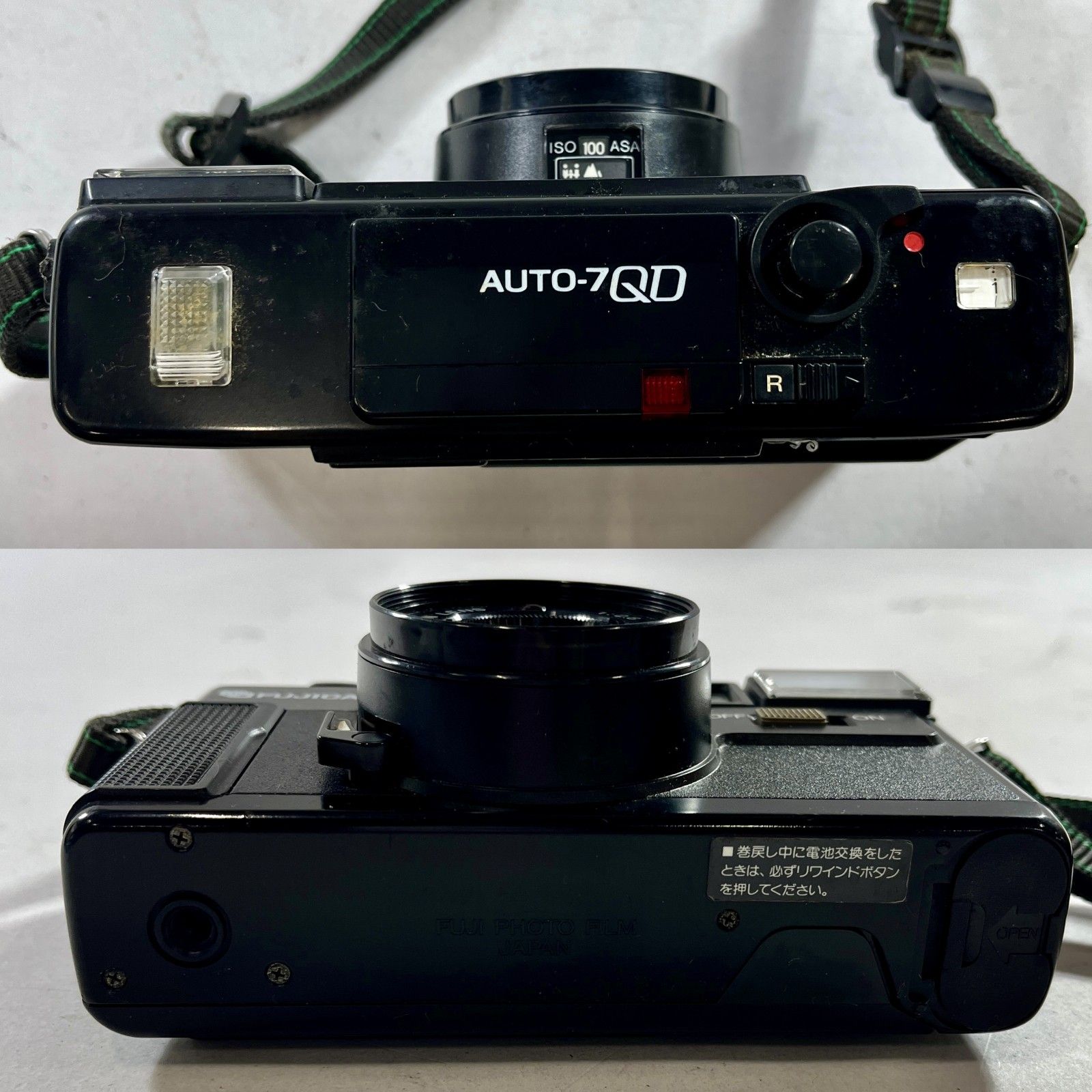 ☆ 希少 レア FUJICA AUTO-7 QD コンパクトフィルムカメラ Fujinon 1 
