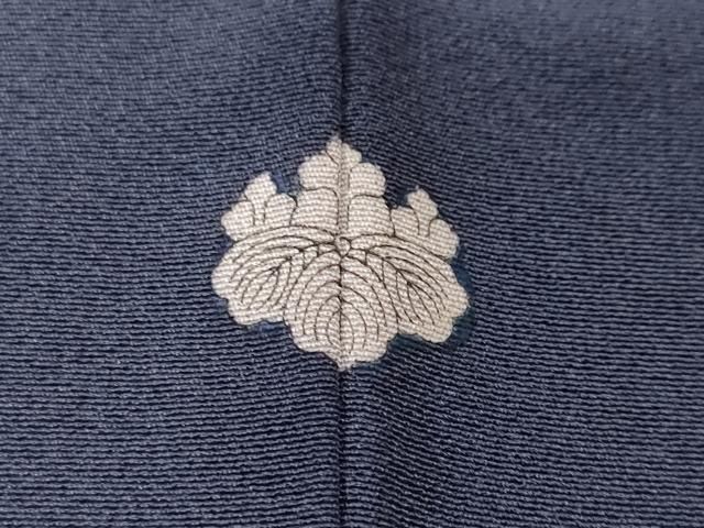 平和屋着物＃羽織　駒刺繍　総刺繍　流水草花文　黒地　正絹　逸品　CABE5323in 平和屋着物○豪華振袖 駒刺繍 熨斗草花文 黒地 金彩 正絹 逸品