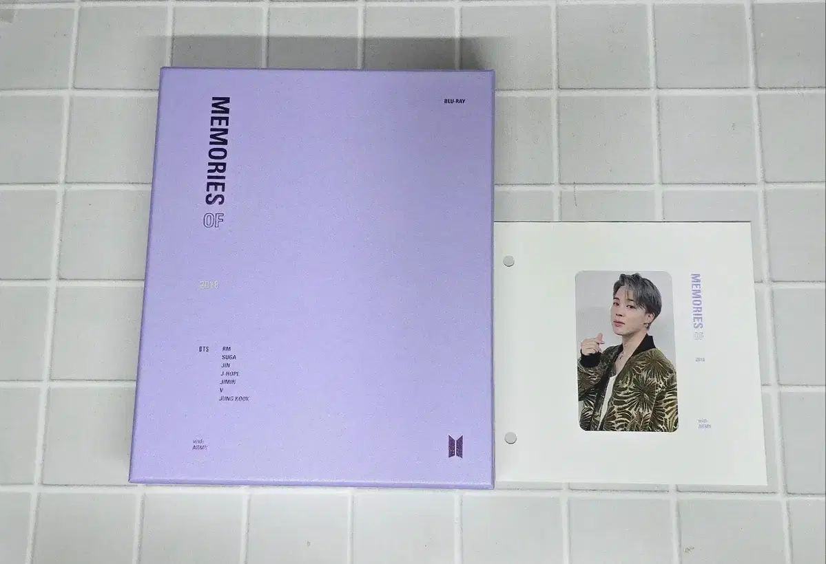 BTS MEMORIES 2018 ブルーレイ トレカ ジミン（C2394） BTS JIMIN