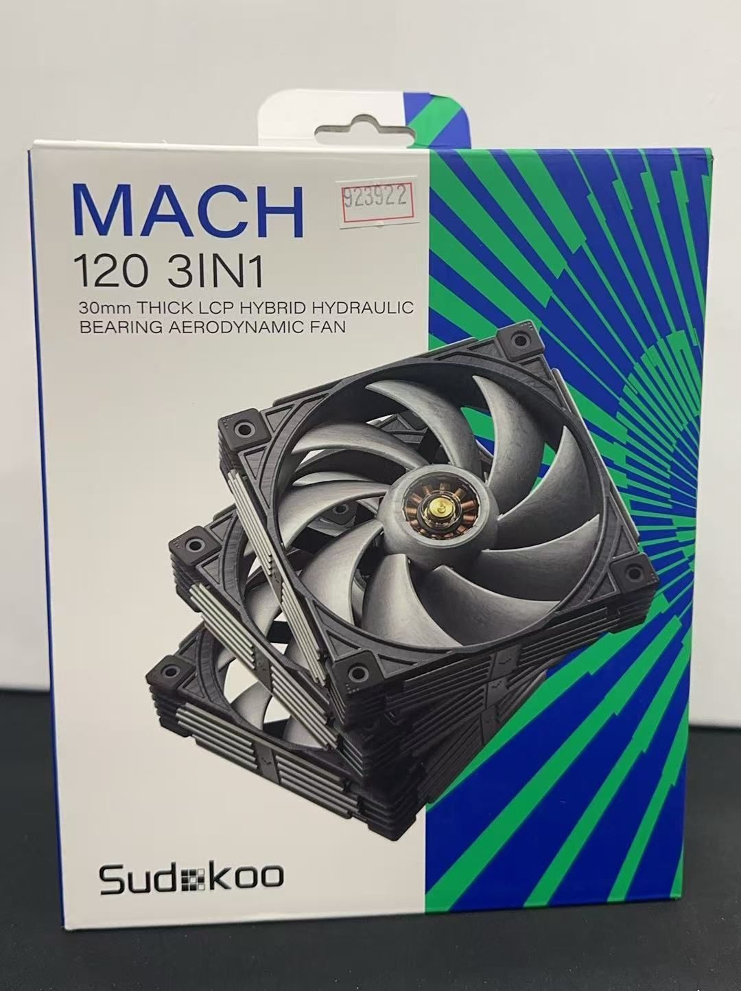 Sudokoo PCケースファン 　MACH120 3IN1　++　923922