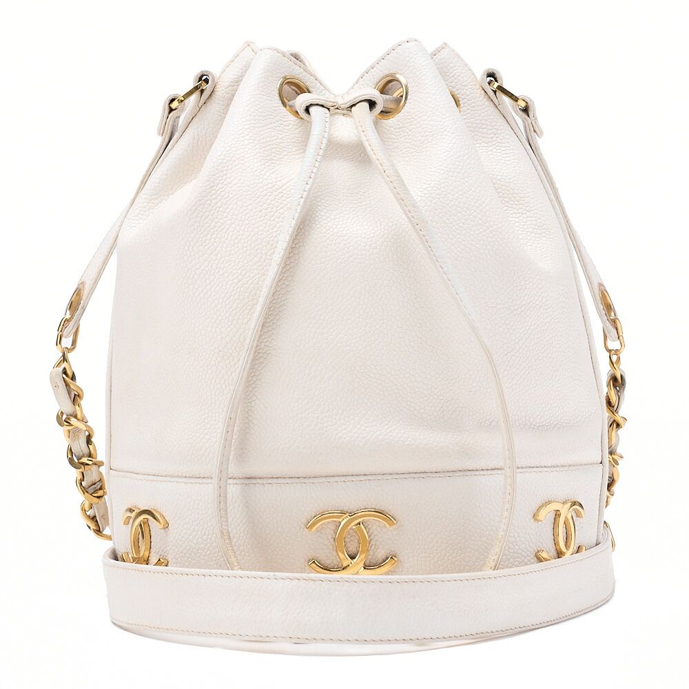 CHANEL シャネル チェーンショルダーバッグ トリプルココ キャビア