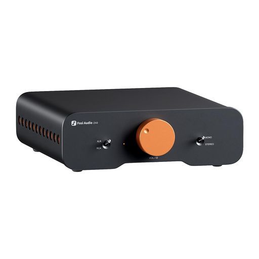 FosiAudioZA3小型TPA3255バランスステレオアンプホームオーディオミニ2チャンネルモノラルアンプ家庭用ホームシアターXLR/TRS/RCA入力対応トリガー端子付きサブウーファー/パッシブスピーカー…