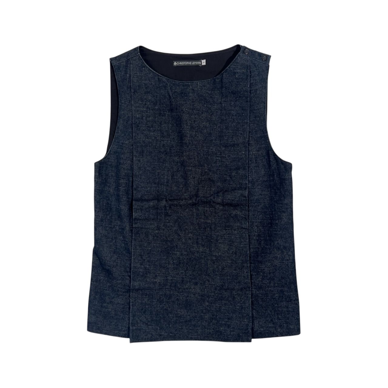 新品　クリストフルメール　CHRITOPHE LEMAIRE フランス製 フランス製 CHRISTOPHE LEMAIRE クリストフルメール デニム地