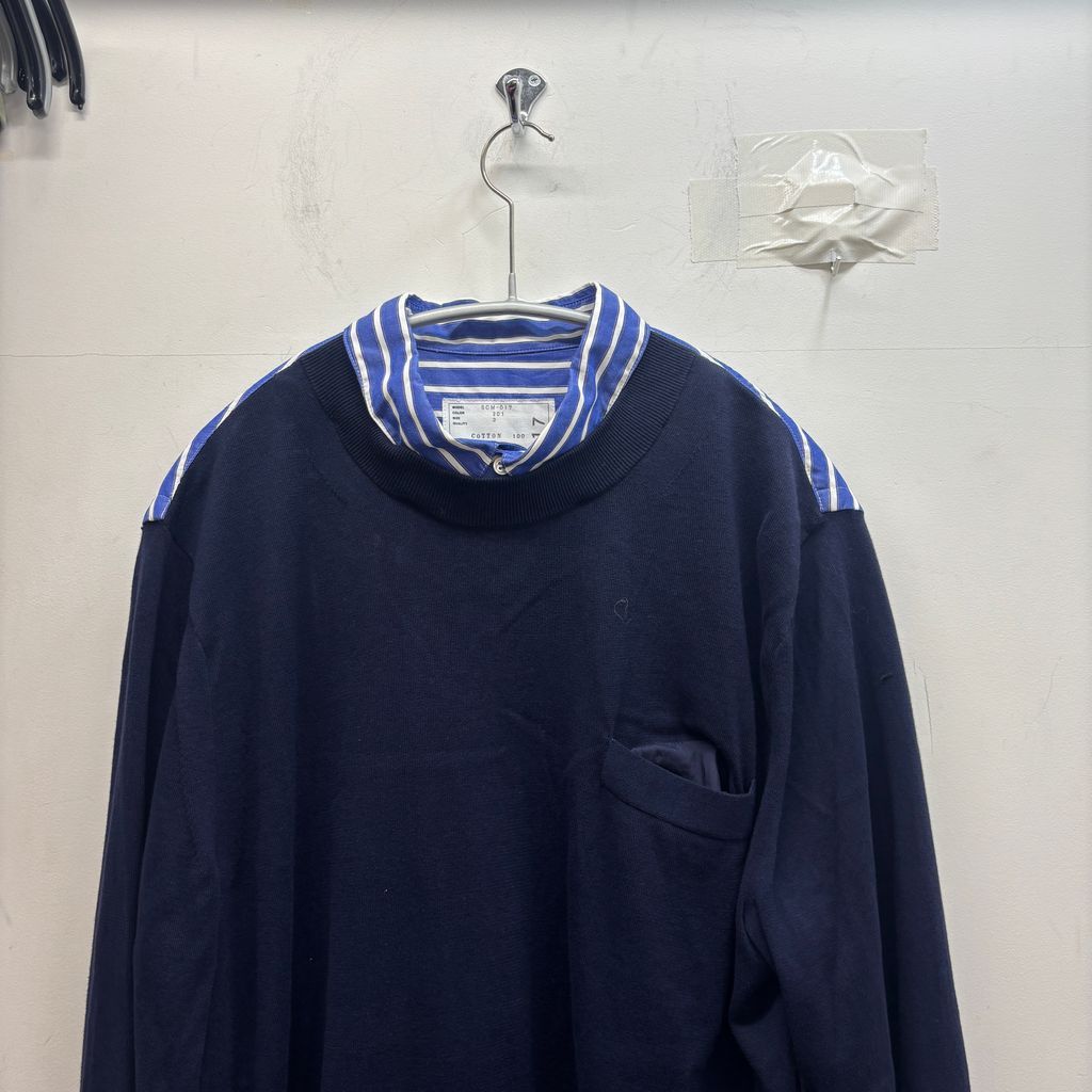 トップス sacai / サカイ | SWITCHED PULLOVER SHIRTS SWEATER