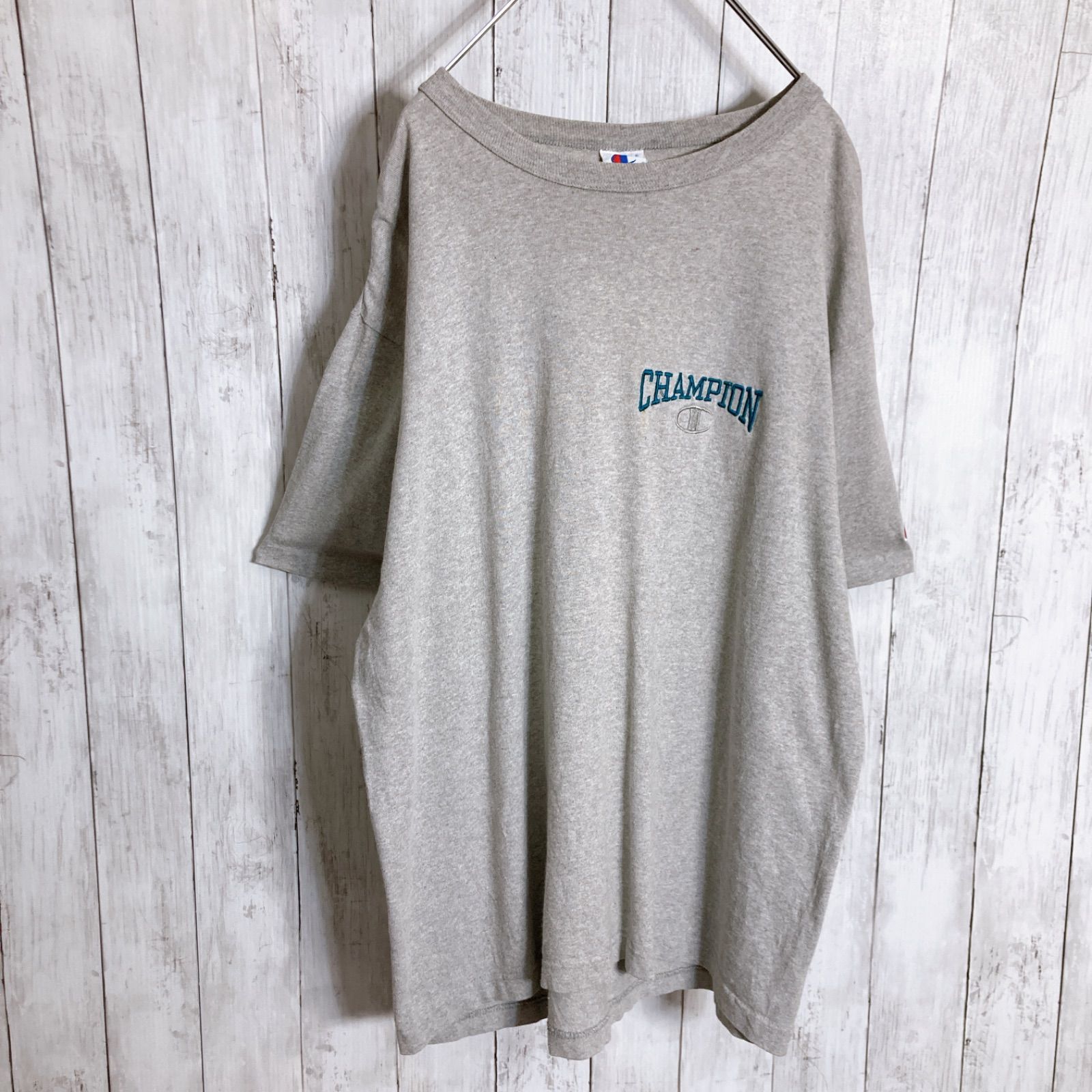 入手困難】90s Vintage 古着 USA製 チャンピオン Champion グレー 半袖 